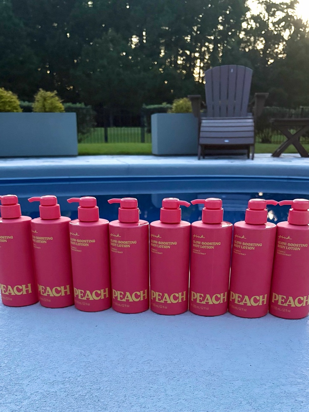 PINK Victoria’s Secret - 12oz PEACH - Glow Boosting Body Lotion - Picture 7 of 11